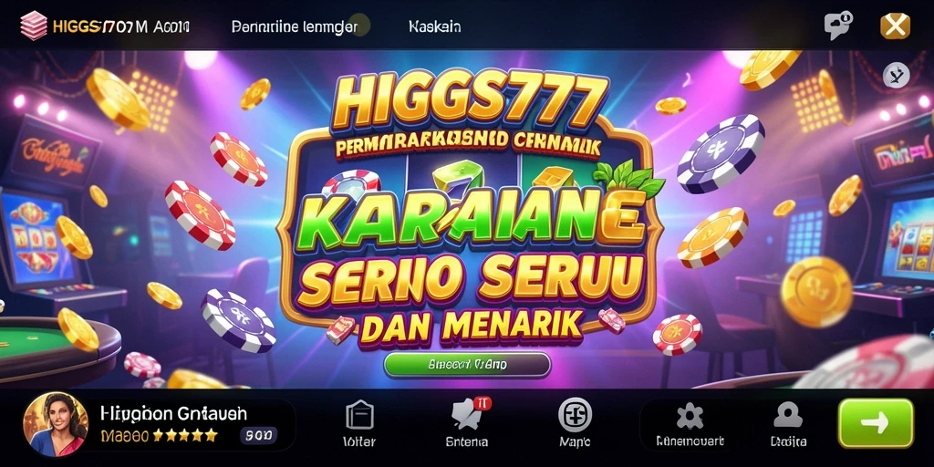 Menampilkan gameplay seru HIGGS777 dengan pengalaman Kasino yang mengesankan.