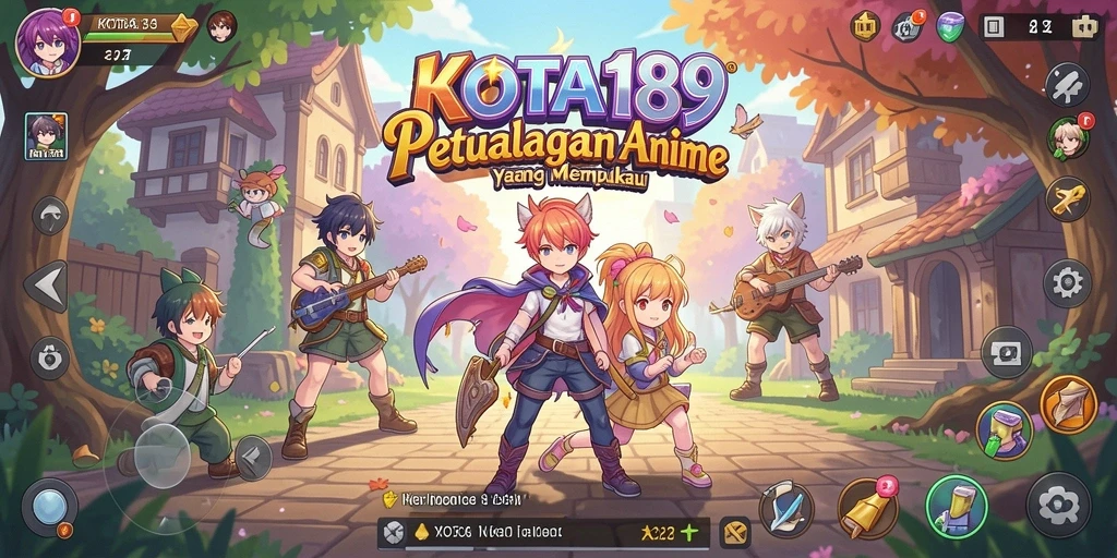 Screenshot KOTA189 menunjukkan aksi seru dan karakter anime yang menawan.