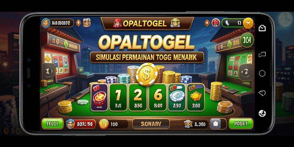 Tampilan menarik saat bermain gameplay togel di OPALTOGEL.