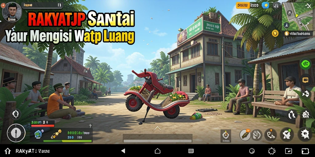 Tampilan gameplay RAKYATJP yang seru dan menarik.