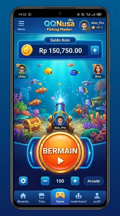 Proses unduh aplikasi dari qqnusa yang cepat dan aman.